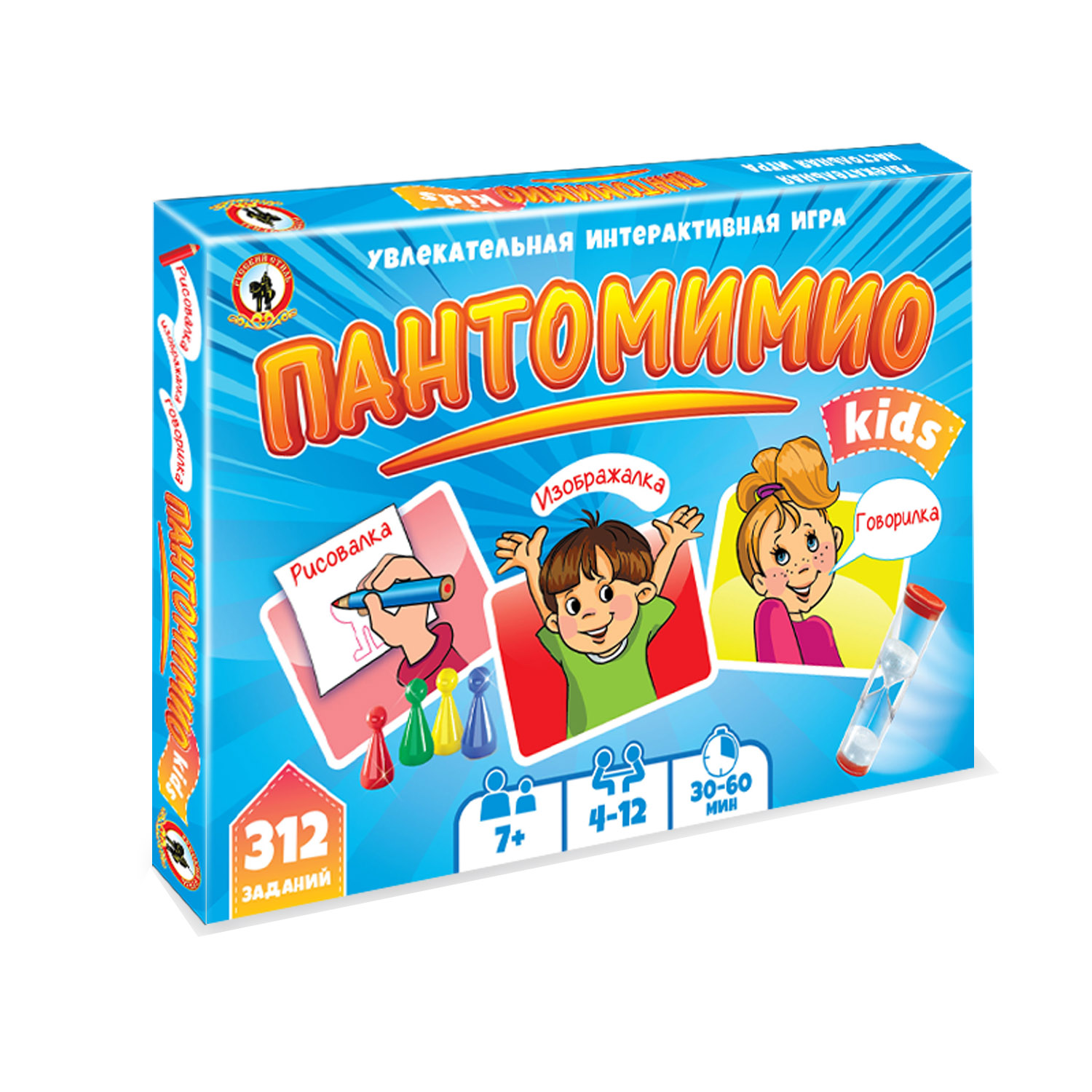 Игра настольная Русский стиль Пантомимио Kids 04700