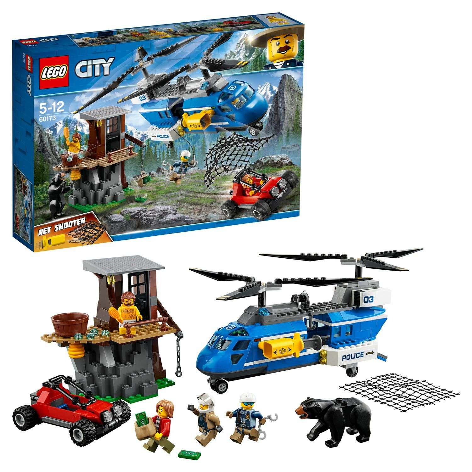 Конструктор LEGO Погоня в горах City Police (60173) - фото 1