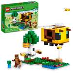 Конструктор LEGO Minecraft Пчелиный коттедж блочный