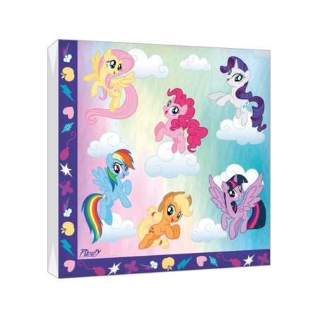 Салфетки бумажные PRIORITY 3-х слойные My Little Pony 12 шт.