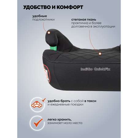 Автокресло Indigo QuickFix Isofix 3 (22-36 кг)