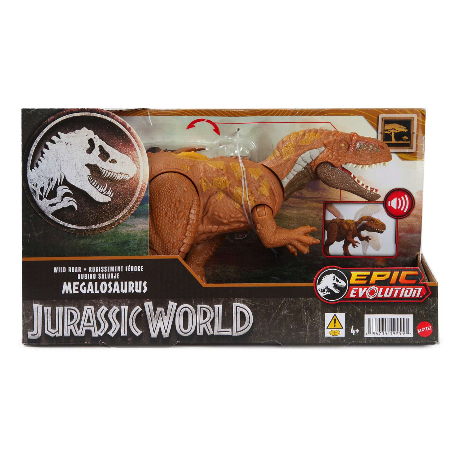 Фигурка Jurassic World Дикий рев HTK73 - фото 2