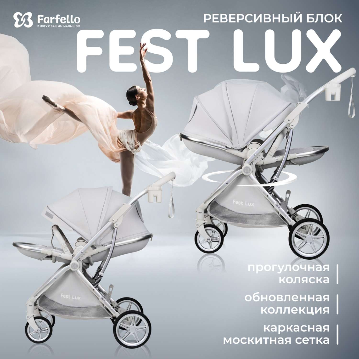 Fest lux. Fest Lux коляска прогулочная. Коляска фирмы на букву к. Forfello Fest Lux. Коляска Farfello Fest Lux с реверсивным сидением отзывы.