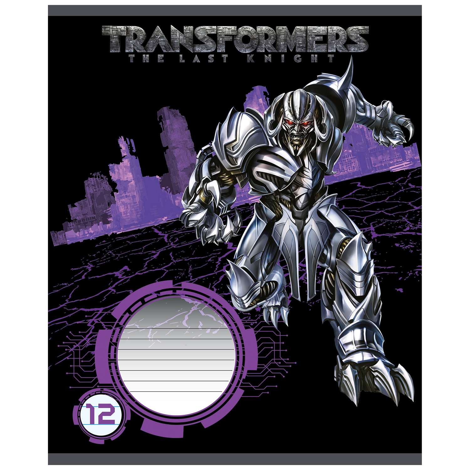 Тетрадь Академия Холдинг Transformers 12 листов в линейку в ассортименте - фото 6