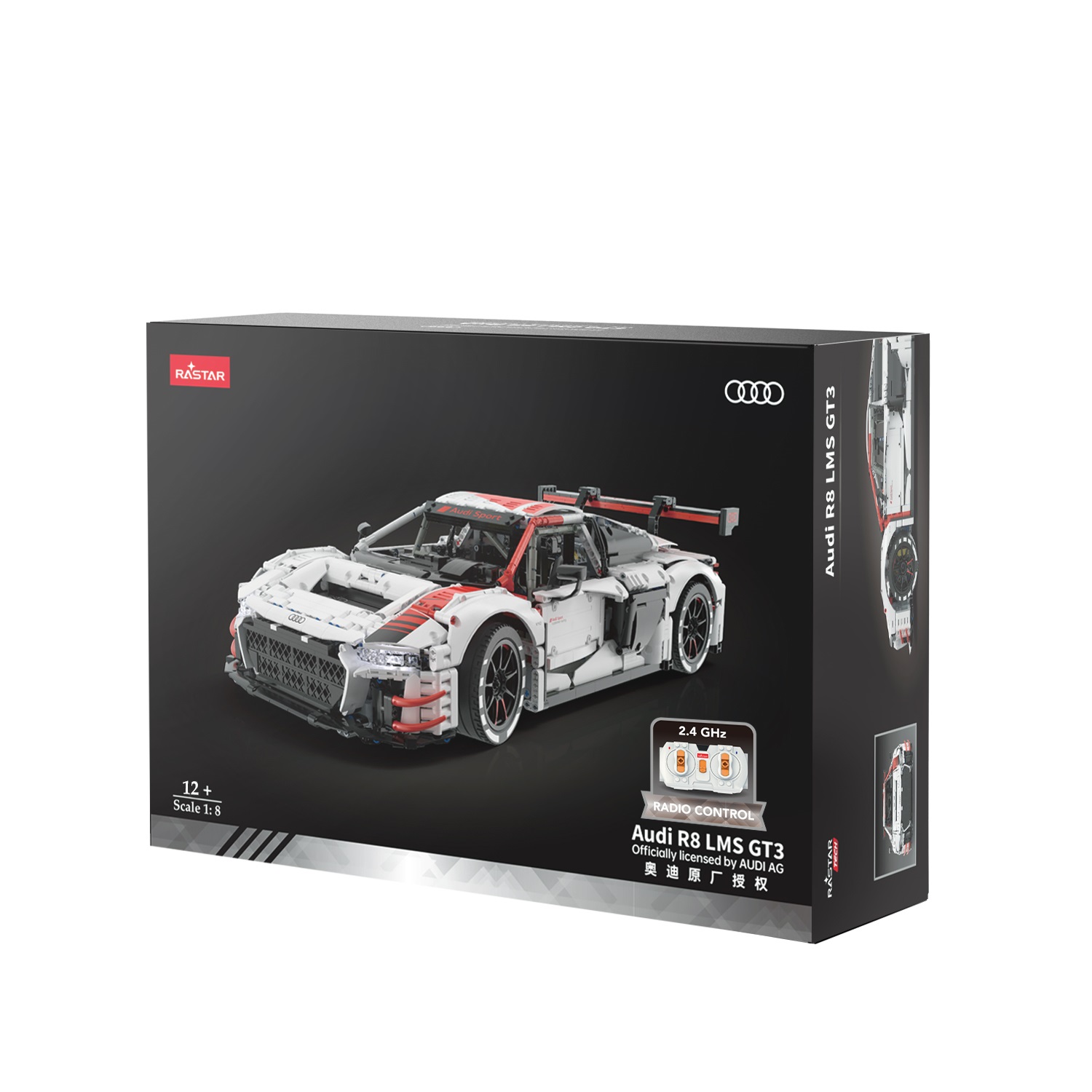 Конструктор Rastar РУ 1:8 Audi R8 LMS GT3 99300 3322 элемента купить по  цене 10999 ₽ в интернет-магазине Детский мир