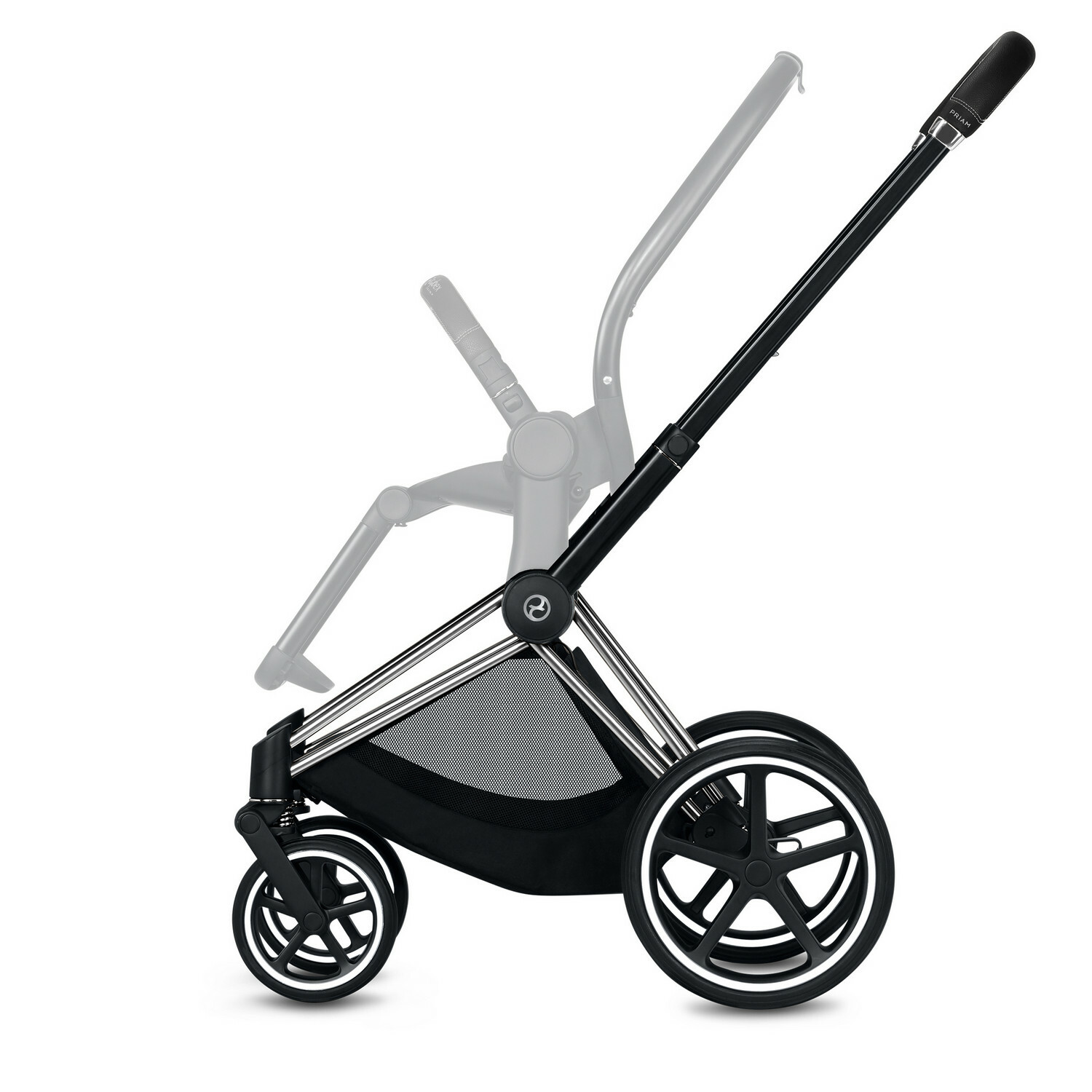 Рама для коляски Cybex Priam III Chrome Black - фото 2