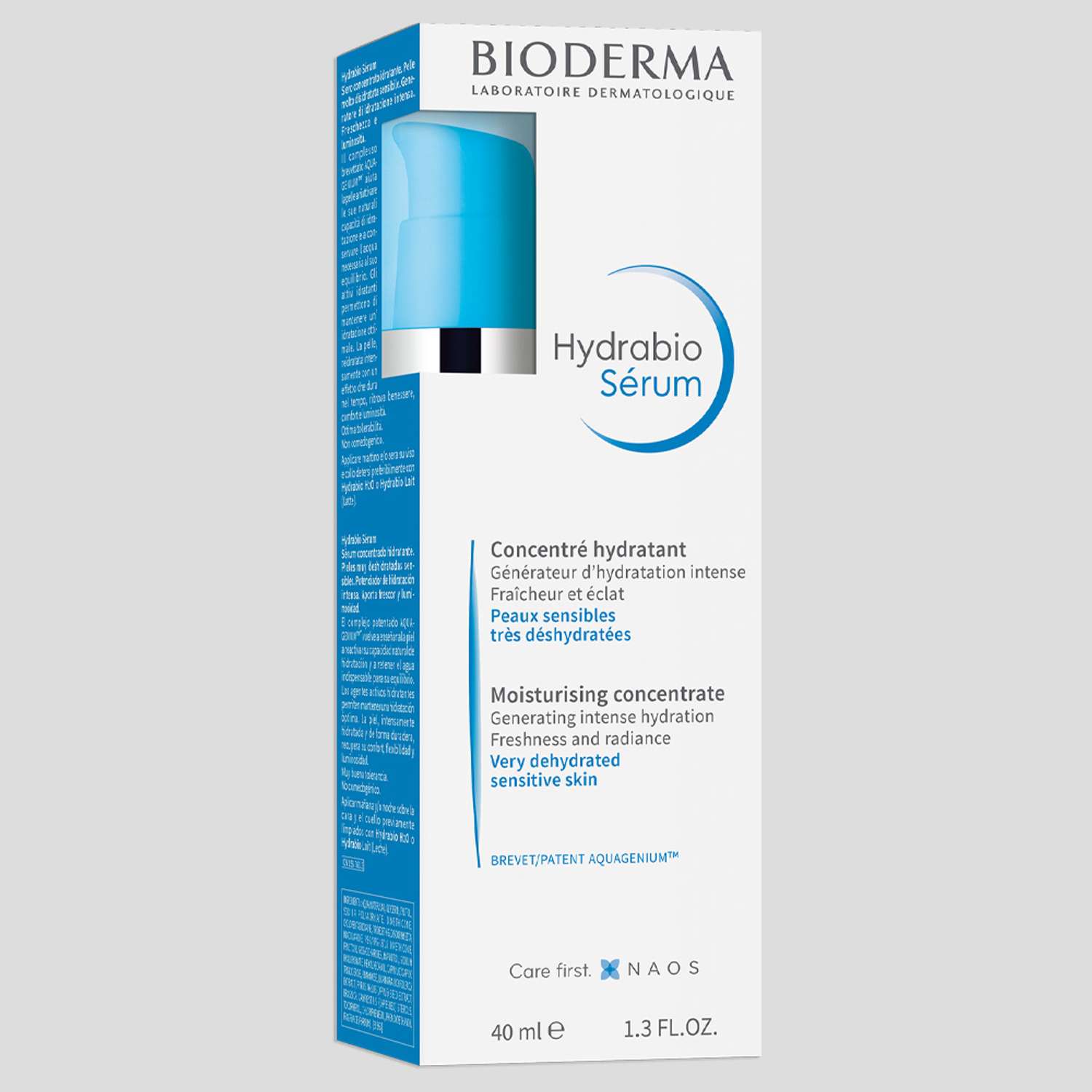 Сыворотка Bioderma Hydrabio увлажняющая с гиалуроновой кислотой для обезвоженной кожи лица 40 мл - фото 3