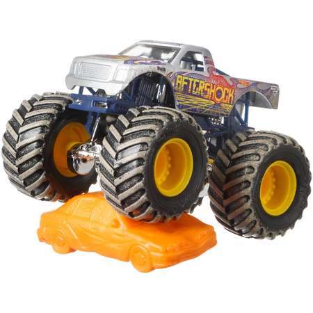 Машина Hot Wheels Monster Jam 1:64 Mud Афтершок FLX52