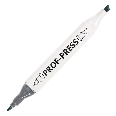 Набор маркеров Prof-Press для скетчинга Классические оттенки 12 штук двусторонние МП-6164