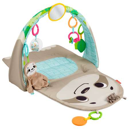 Коврик развивающий Fisher Price Ленивец GNB52