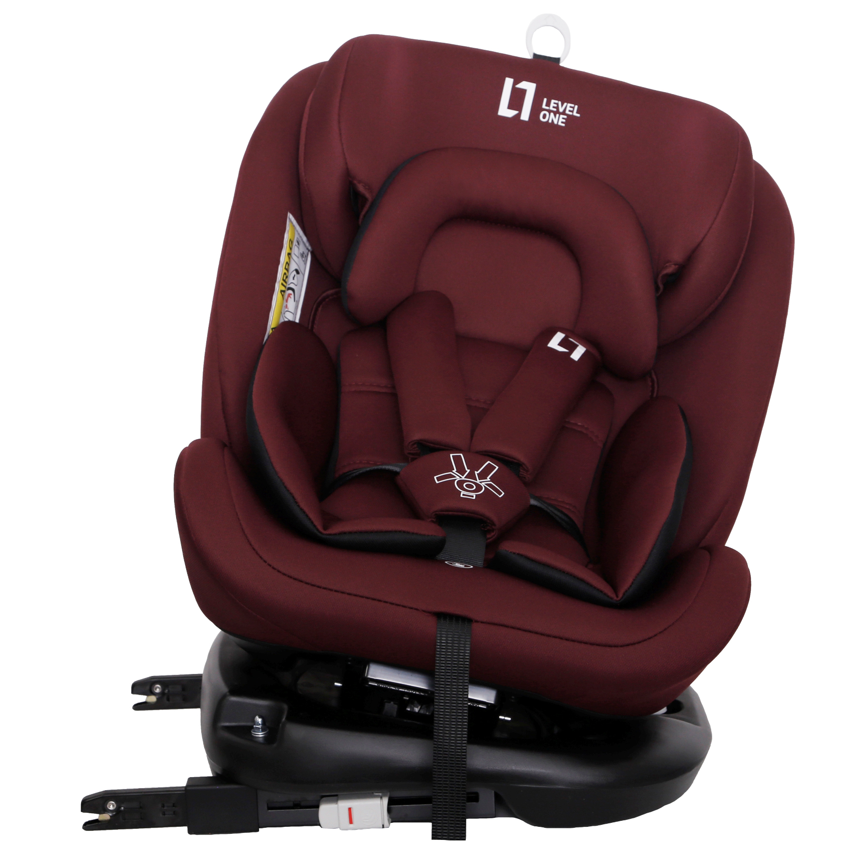 Детское автокресло Еду-Еду KS 360 ISOFIX гр.0+/I/II/III серия Level One bordo - фото 3