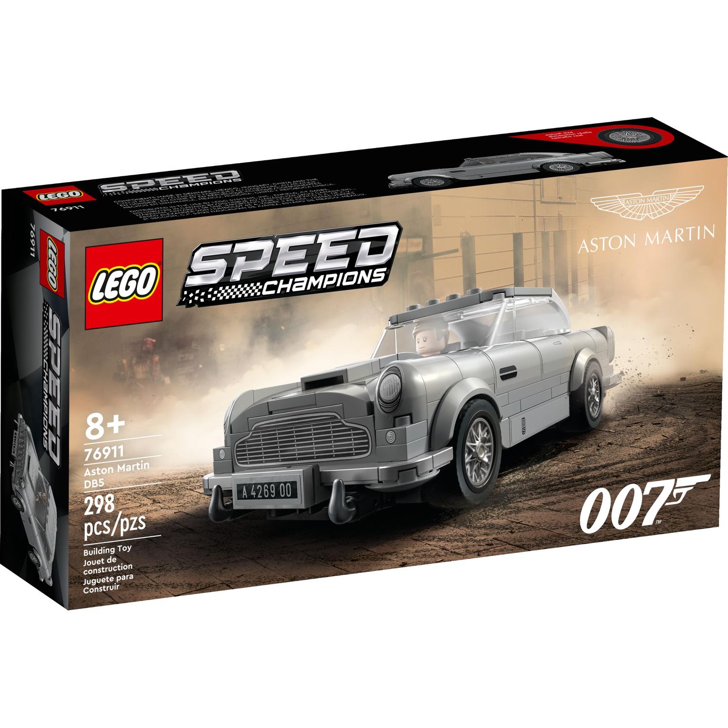 Конструктор LEGO Speed Champions 007 Aston Martin DB5 76911 купить по цене  1499 ₽ в интернет-магазине Детский мир