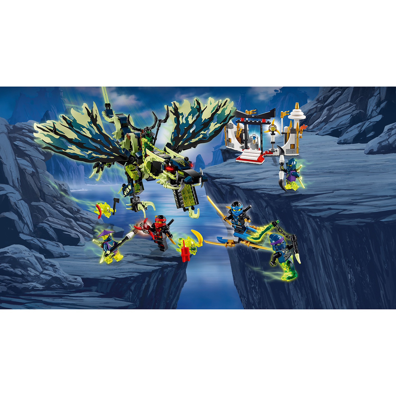 Конструктор LEGO Ninjago Атака Дракона Морро (70736) - фото 7