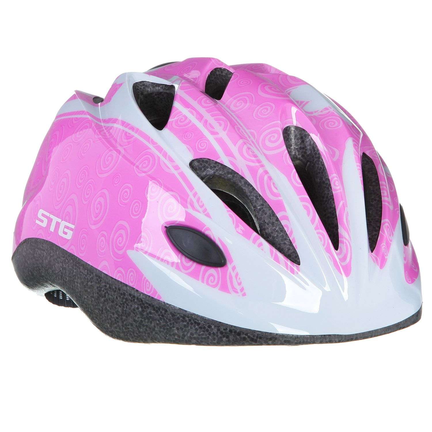 Шлем размер M 52-56 STG HB6-5-D розовый - фото 1