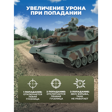 Танк РУ CROSSBOT Abrams M1A2 1:24