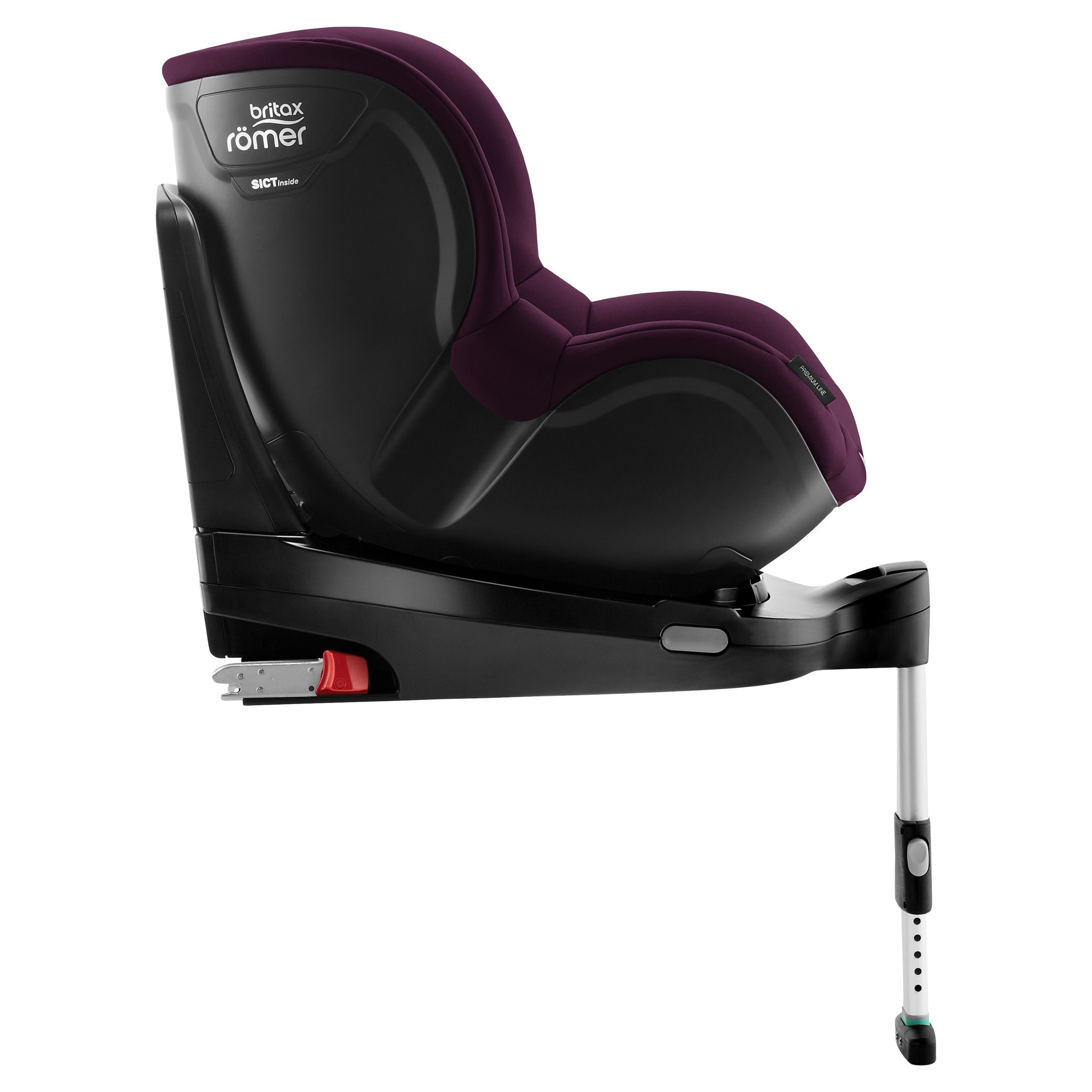 Автокресло Britax Roemer Dualfix M i-Size Burgundy Red - фото 6