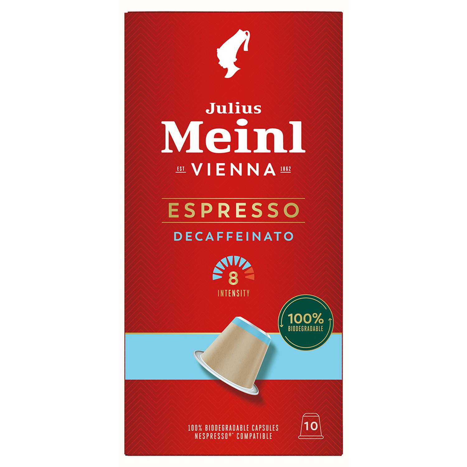Кофе в капсулах Julius Meinl Эспрессо декаф био система Nespresso Неспрессо 10 шт - фото 3