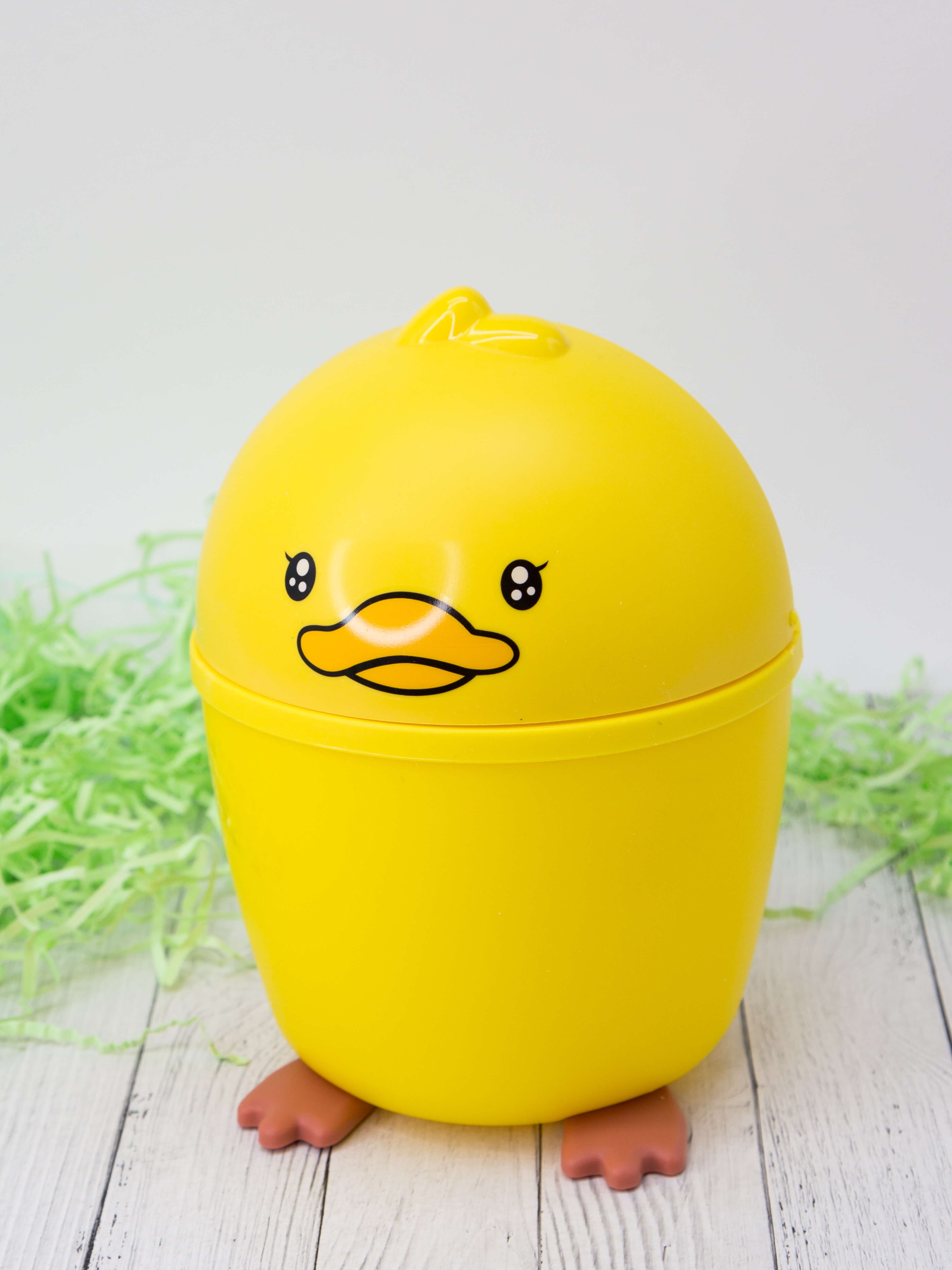 Контейнер для мусора iLikeGift Little duck yellow - фото 1