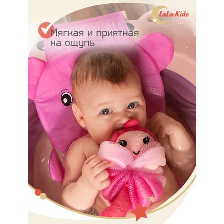 Мочалка LaLa-Kids для душа детская