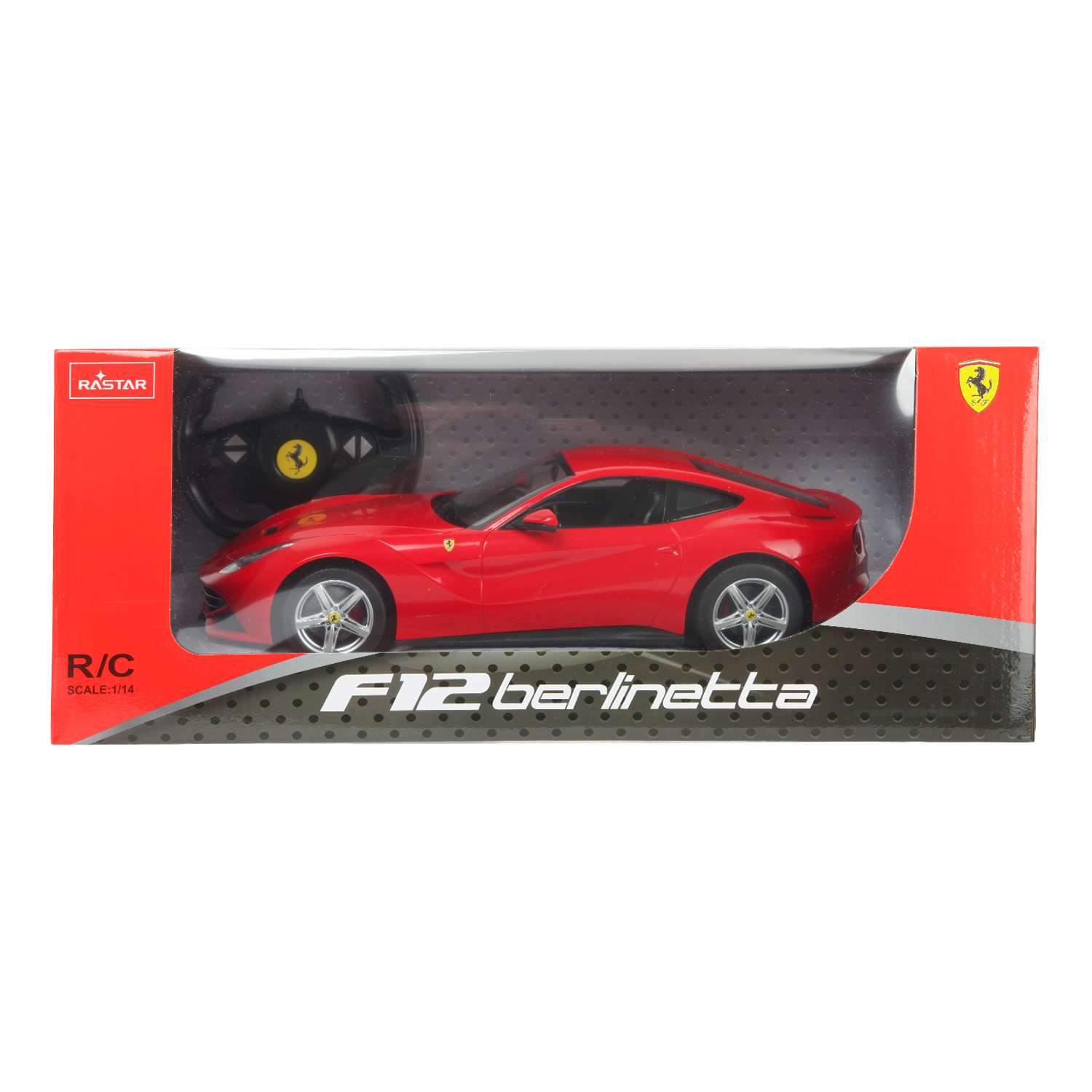 Машина Rastar РУ 1:14 Ferrari F12 Красная 49100 - фото 2
