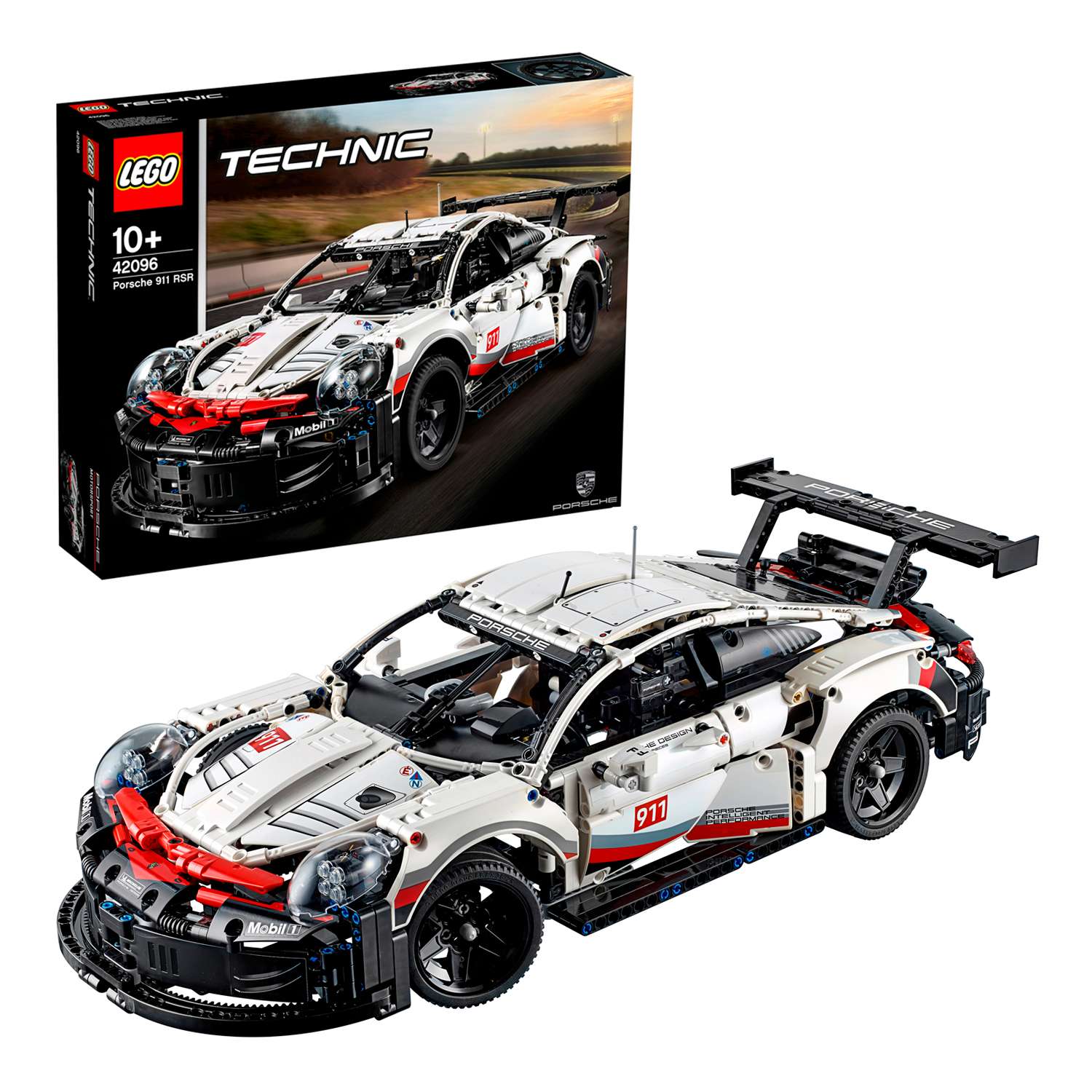 Конструктор детский LEGO Technic Porsche 911 RSR 42096 - фото 1