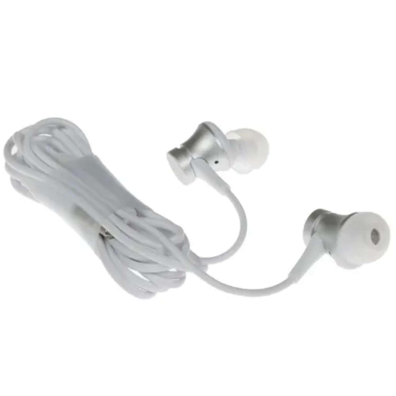 Наушники XIAOMI Mi In-Ear Basic вакуумные микрофон 32 Ом 3.5 мм 1.25 м серебристые - фото 5
