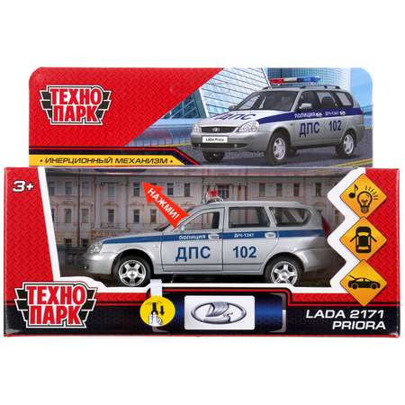 Машина Технопарк Lada Priora Полиция 303045