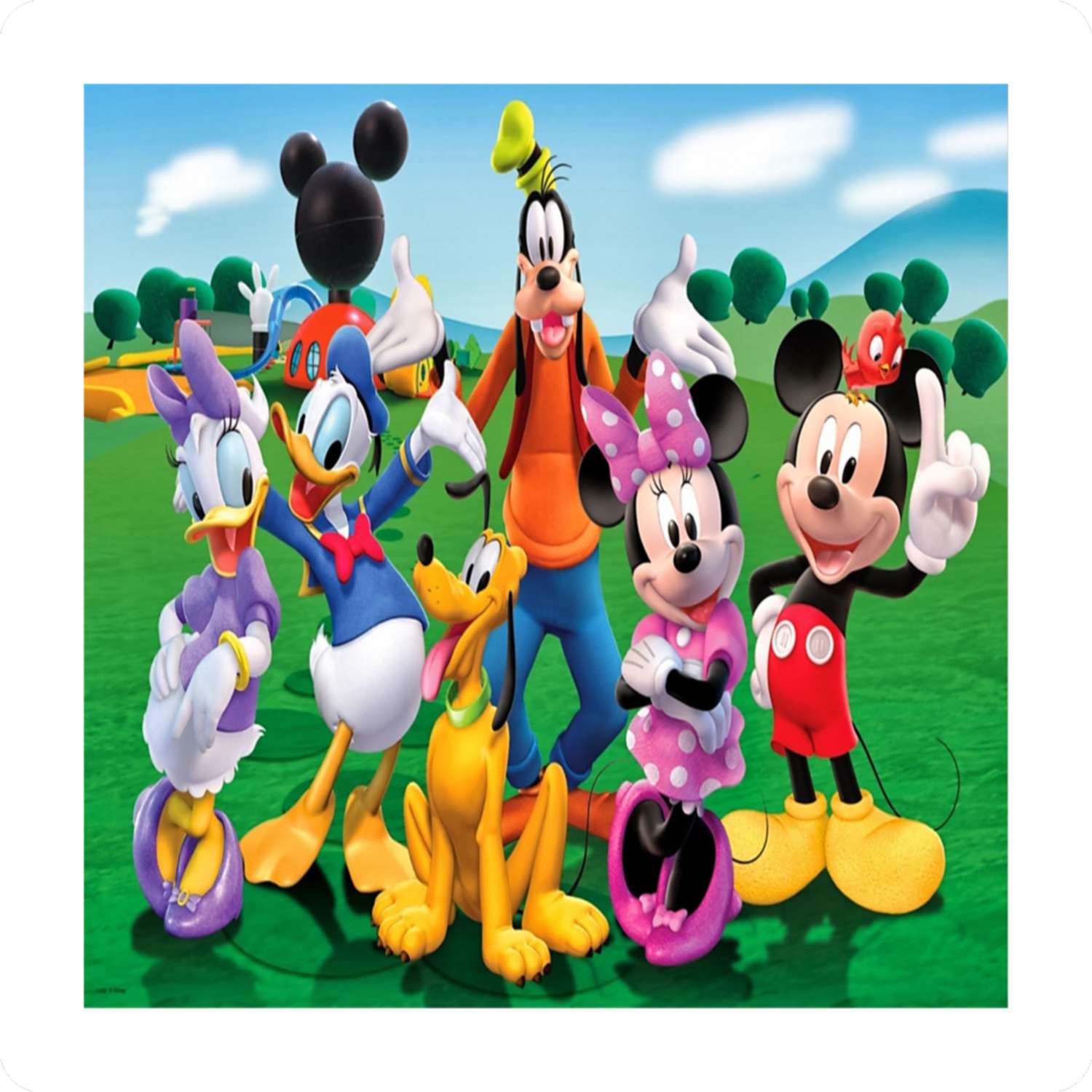 Игрушка-каталка Disney Паровозик Микки и Друзья - фото 8