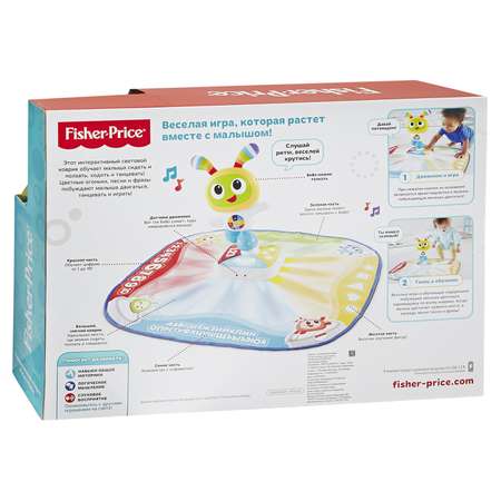 Танцевальный коврик Fisher Price Робота Бибо