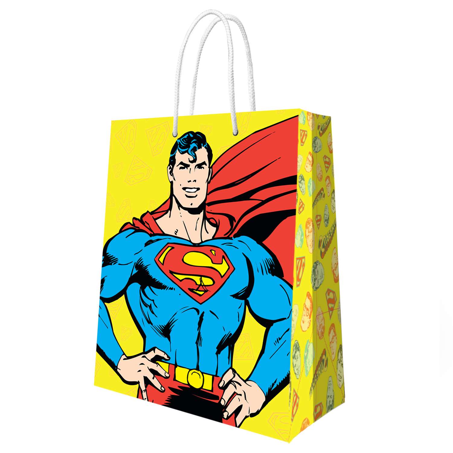 Пакет подарочный ND PLAY Superman 18*22.3*10см - фото 4