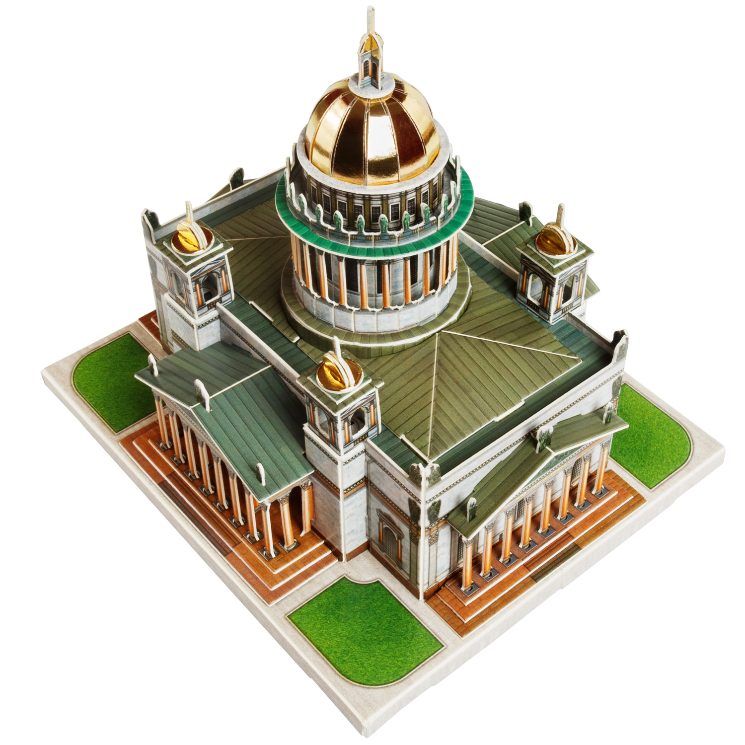 Сборная модель Умная бумага Города в миниатюре Исаакиевский собор 490 490 - фото 3