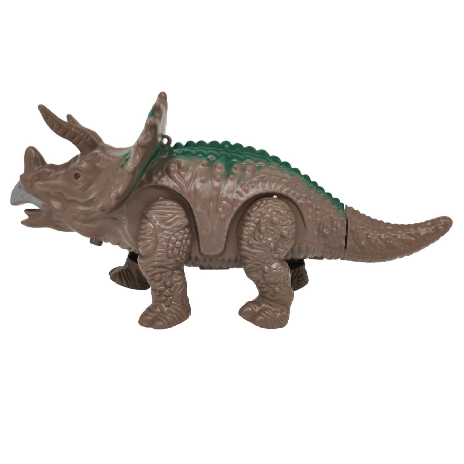 Интерактивный робот S+S Динозавр Трицератопс со световыми и звуковыми эффектами - фото 5
