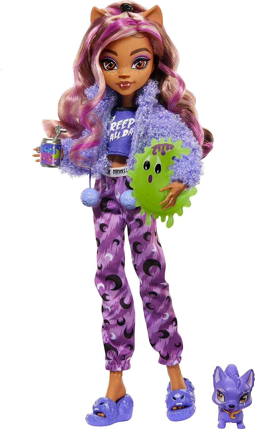Кукла Monster High Creepover Party Clawdeen HKY67 HKY67 - фото 4