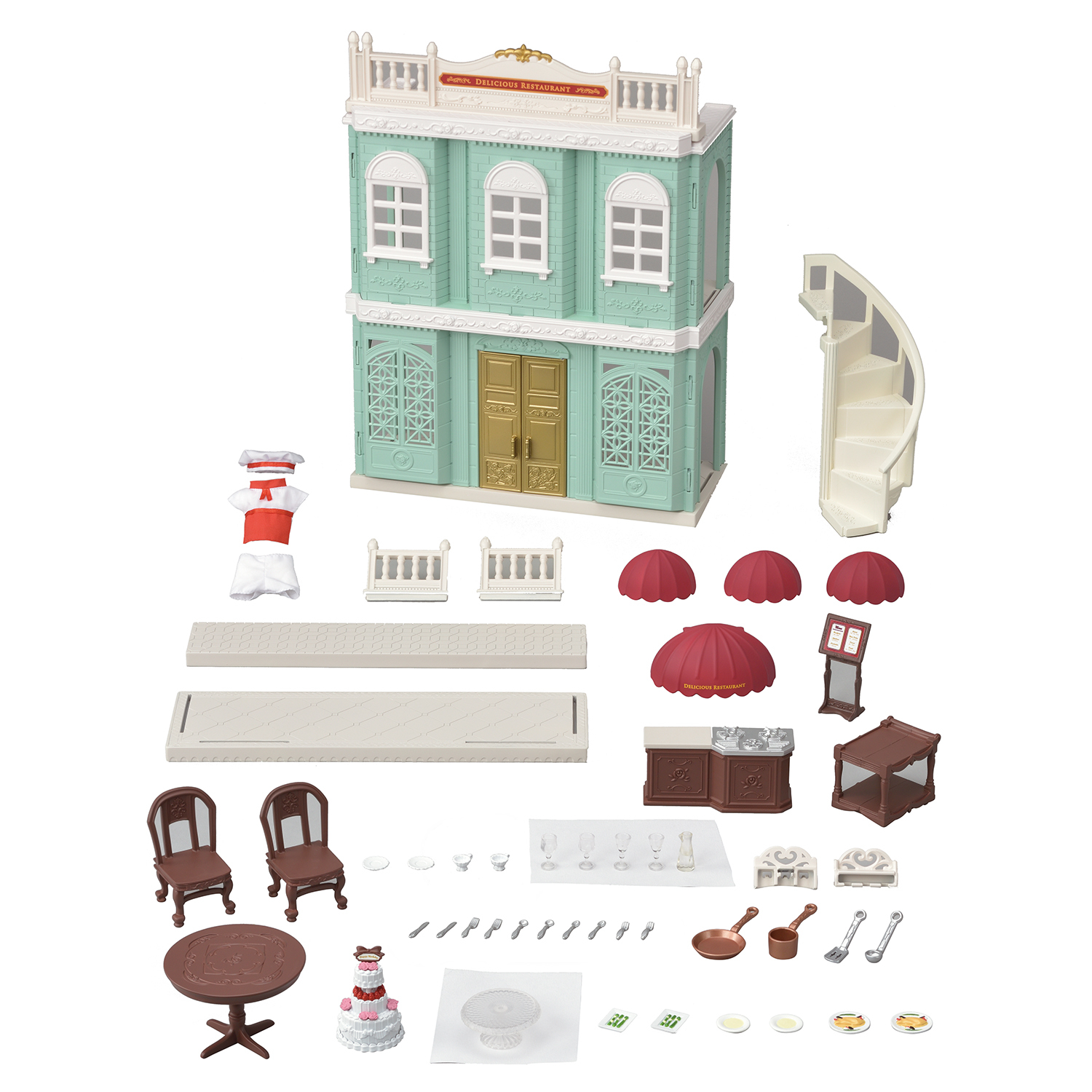 Набор SYLVANIAN FAMILIES TOWN Series Изысканный ресторан купить по цене  1999 ₽ в интернет-магазине Детский мир