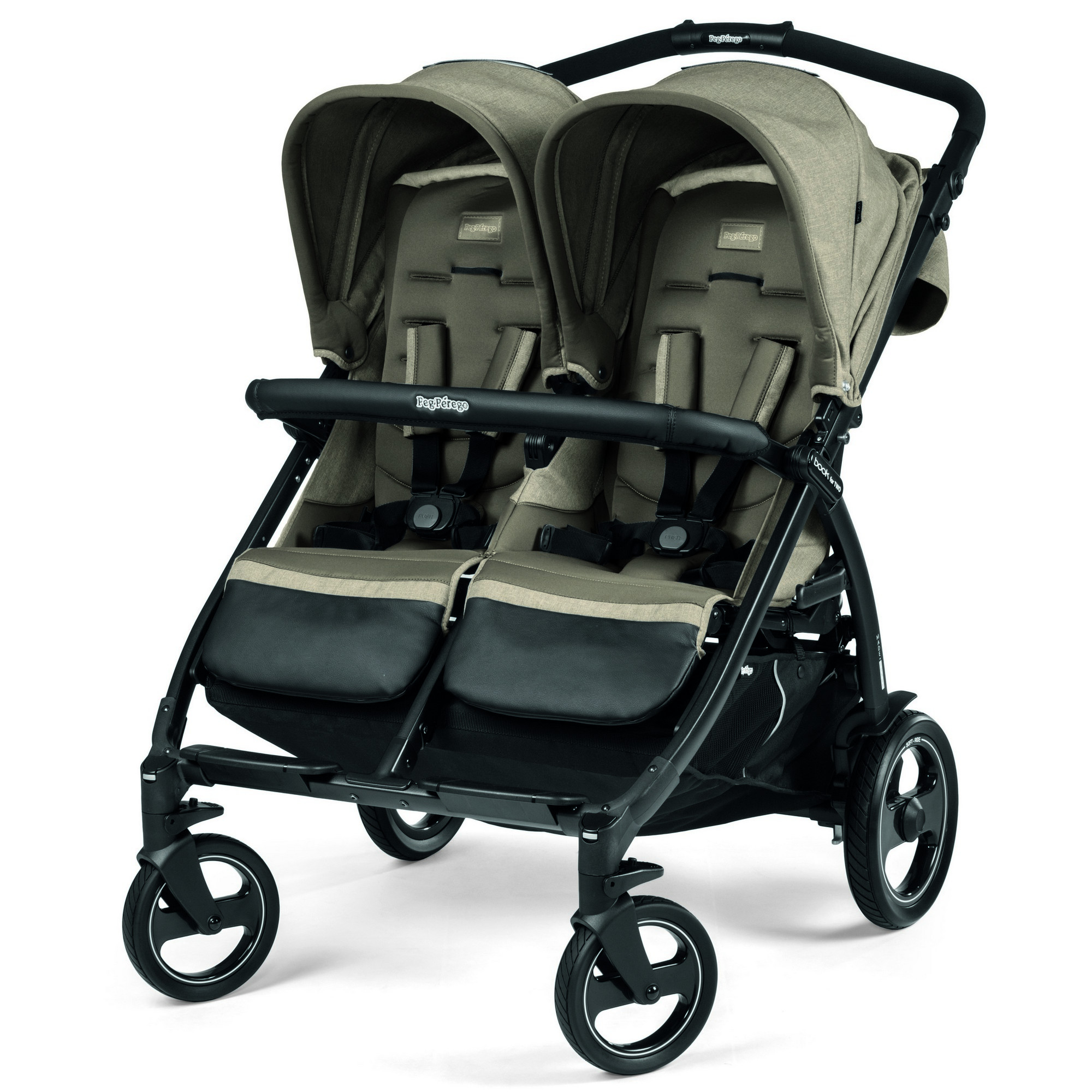 Коляска прогулочная Peg-Perego Book For Two Cream - фото 1