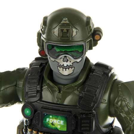 Солдат Veld Co спецназовец в маске и очках шарнирный