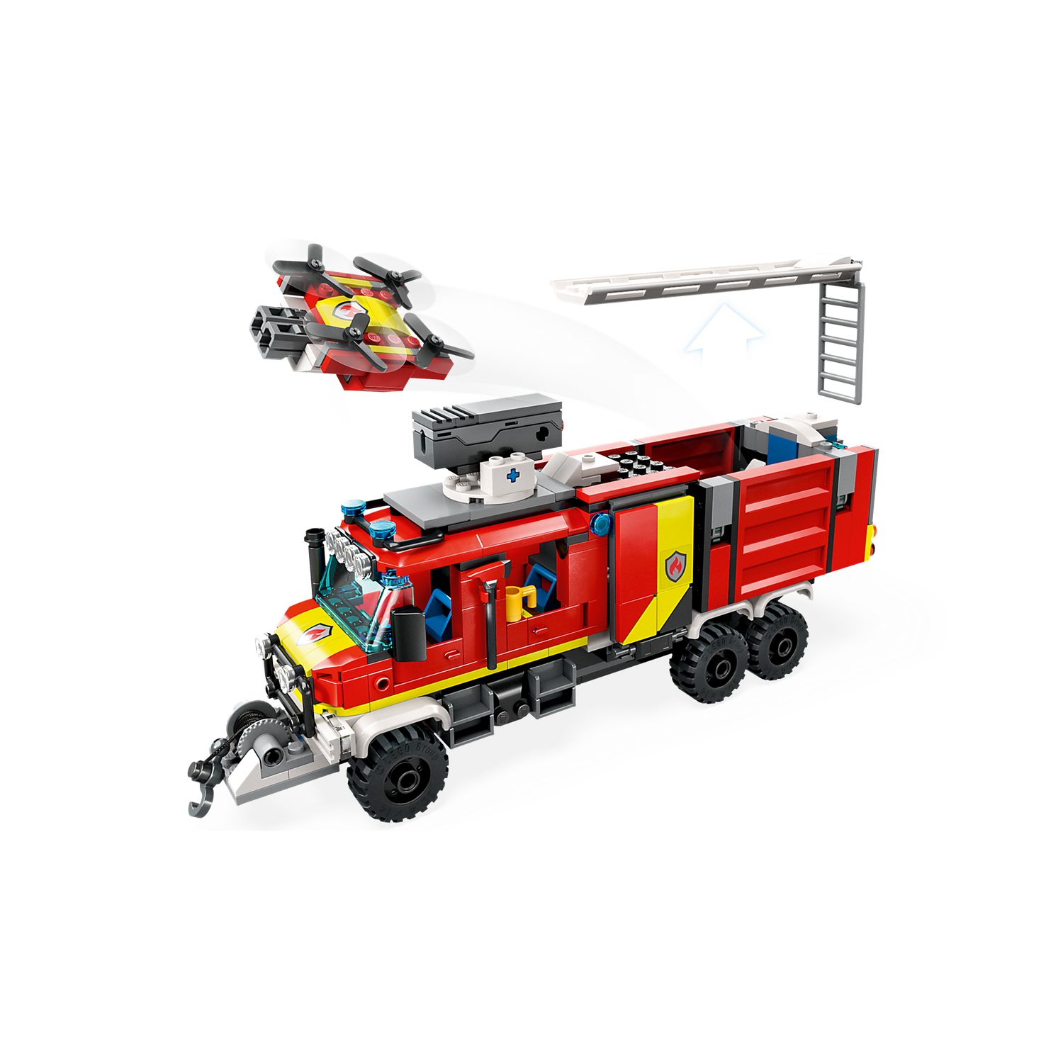 Конструктор LEGO City Fire «Пожарная машина» 502 детали 60374 - фото 5