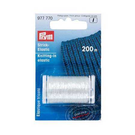 Нитки Prym эластичные для шитья вязания и рукоделия 200 м 1 шт 977770