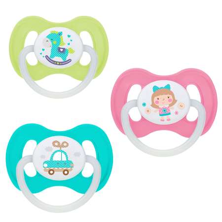 Пустышка Canpol Babies Toys симметричная с 0месяцев в ассортименте 23/291