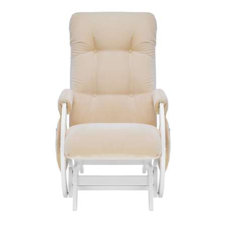 Кресло для кормления Milli Smile с карманами Молочный дуб / ткань Verona Vanilla