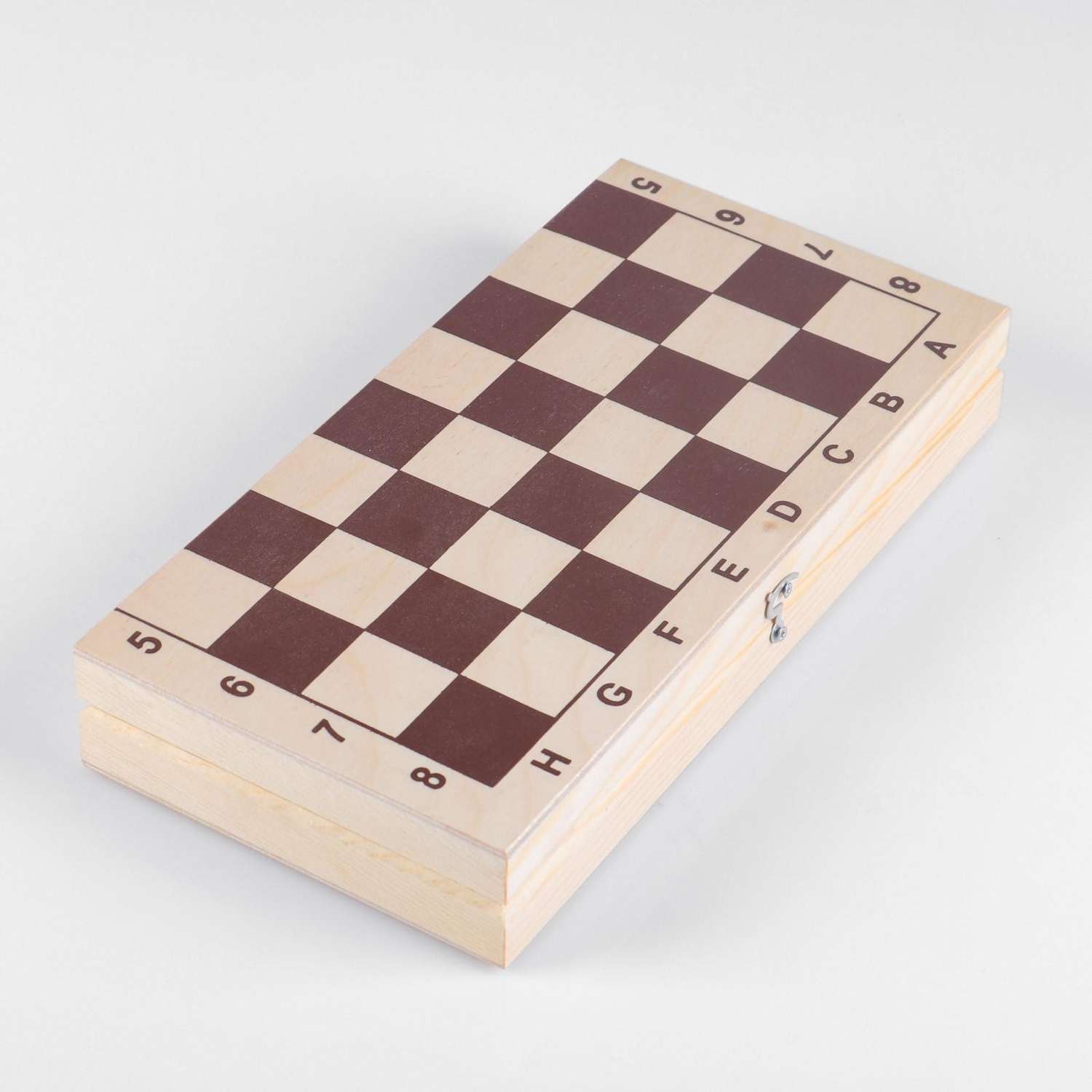 Настольная игра Sima-Land 3 в 1 шахматы шашки нарды доска дерево 29х29 см - фото 6