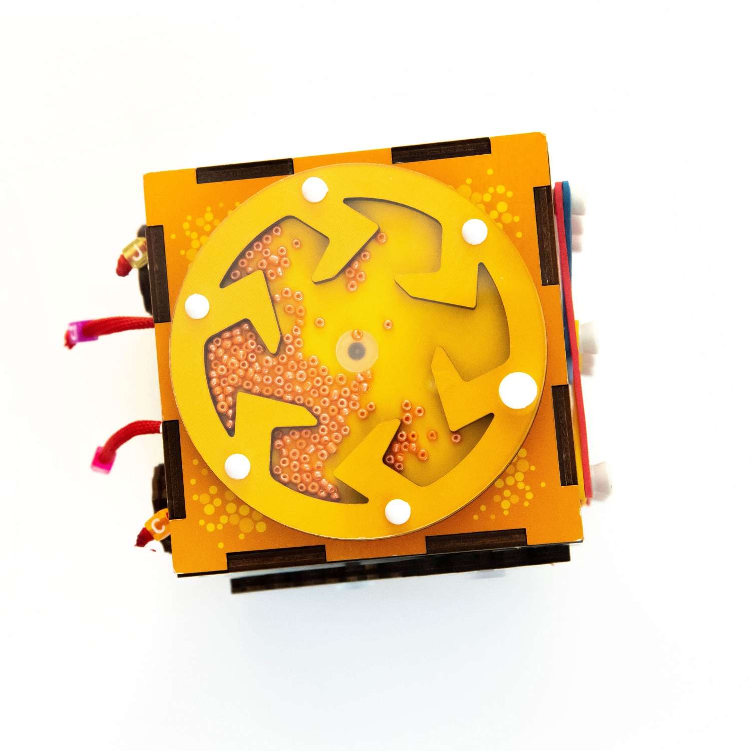 Бизиборд Мастер игрушек Бизи-кубик - фото 2