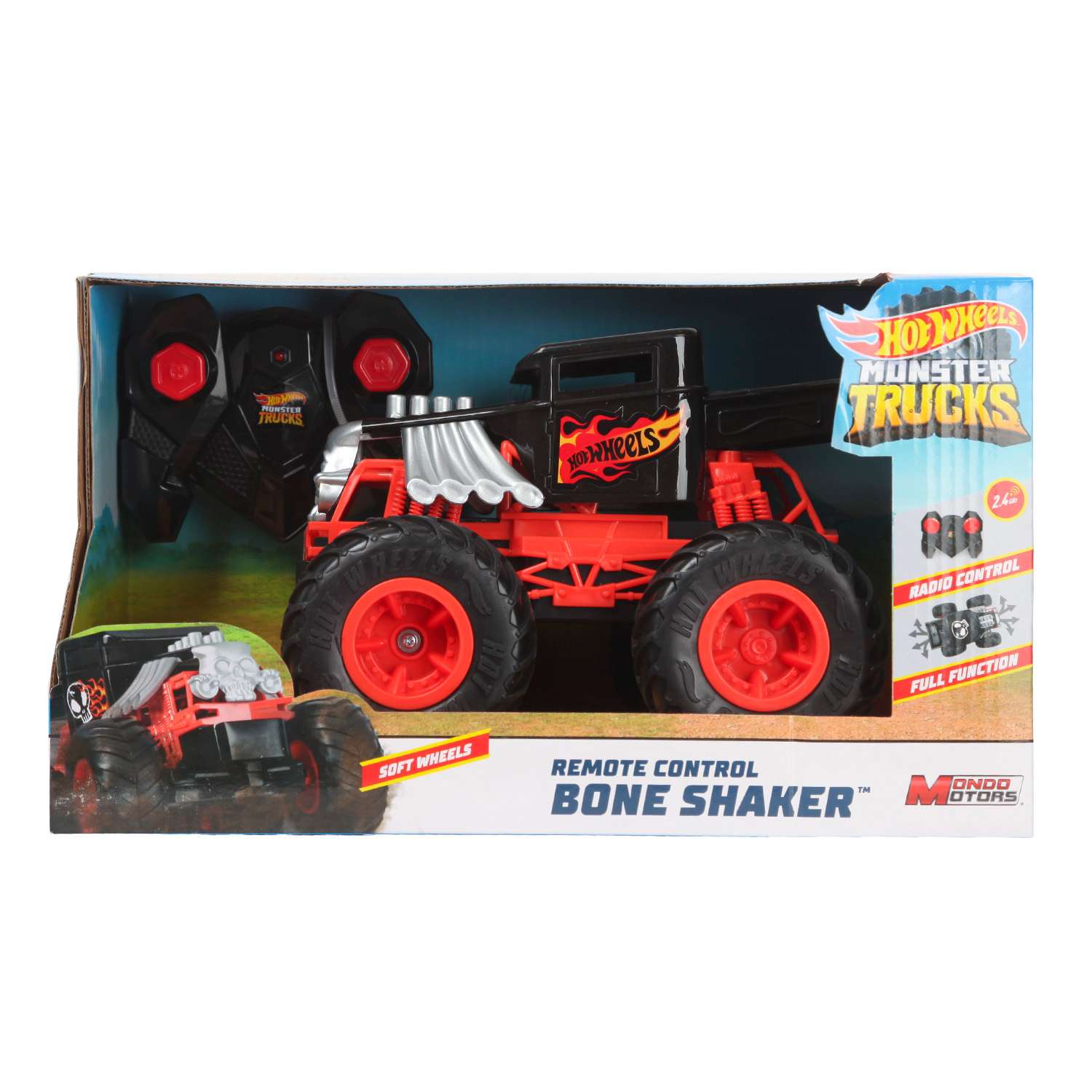 Машина Hot Wheels РУ Bone Shaker 63679 - фото 2