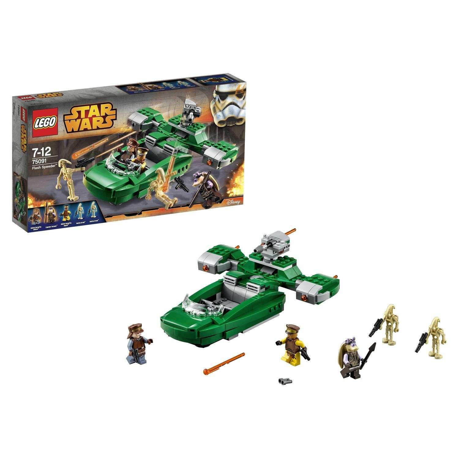 Конструктор LEGO Star Wars TM Флэш-спидер™ (Flash Speeder™) (75091) - фото 1