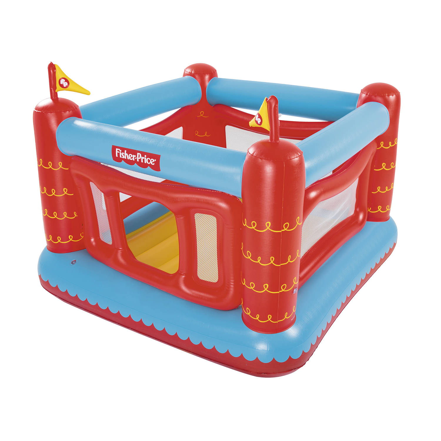 Батут надувной Bestway Inflatables Fisher Price 175*173*135см - фото 1