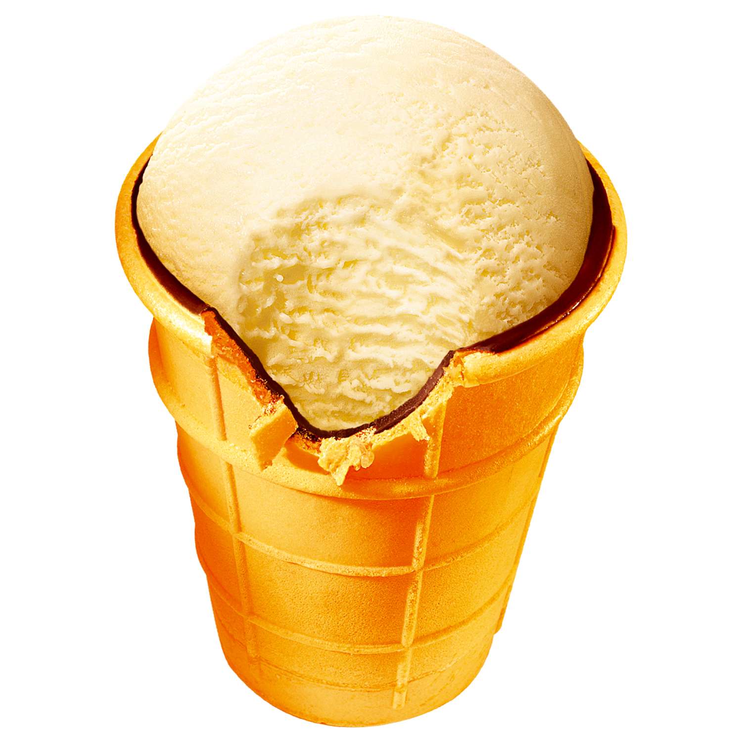 Мороженое Золотой Стандарт пломбир в вафельном стаканчике 86 г - фото 2
