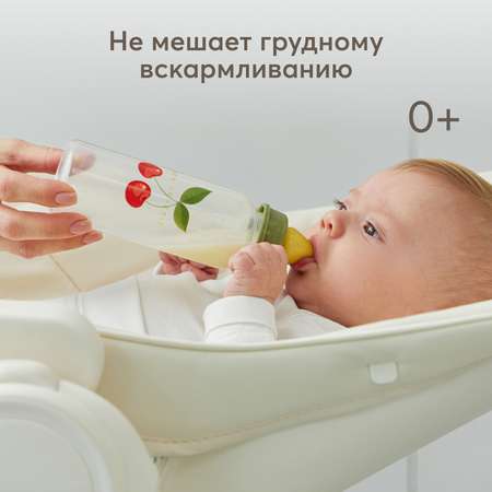 Антиколиковая бутылочка Happy Baby с латексной соской c медленным потоком 250 мл