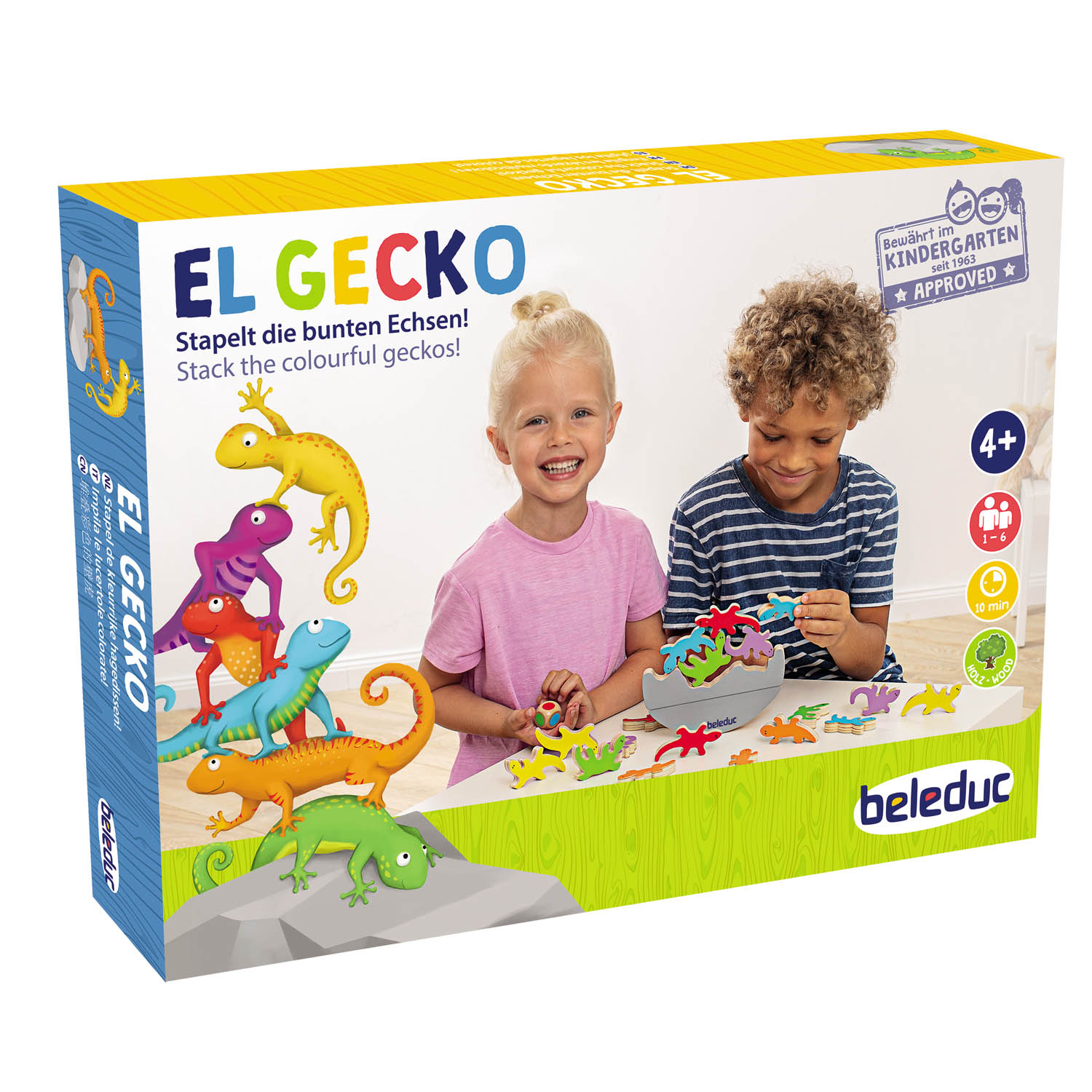 Настольная игра BELEDUC Эль Геко или Яркие ящерицы 22900 - фото 1