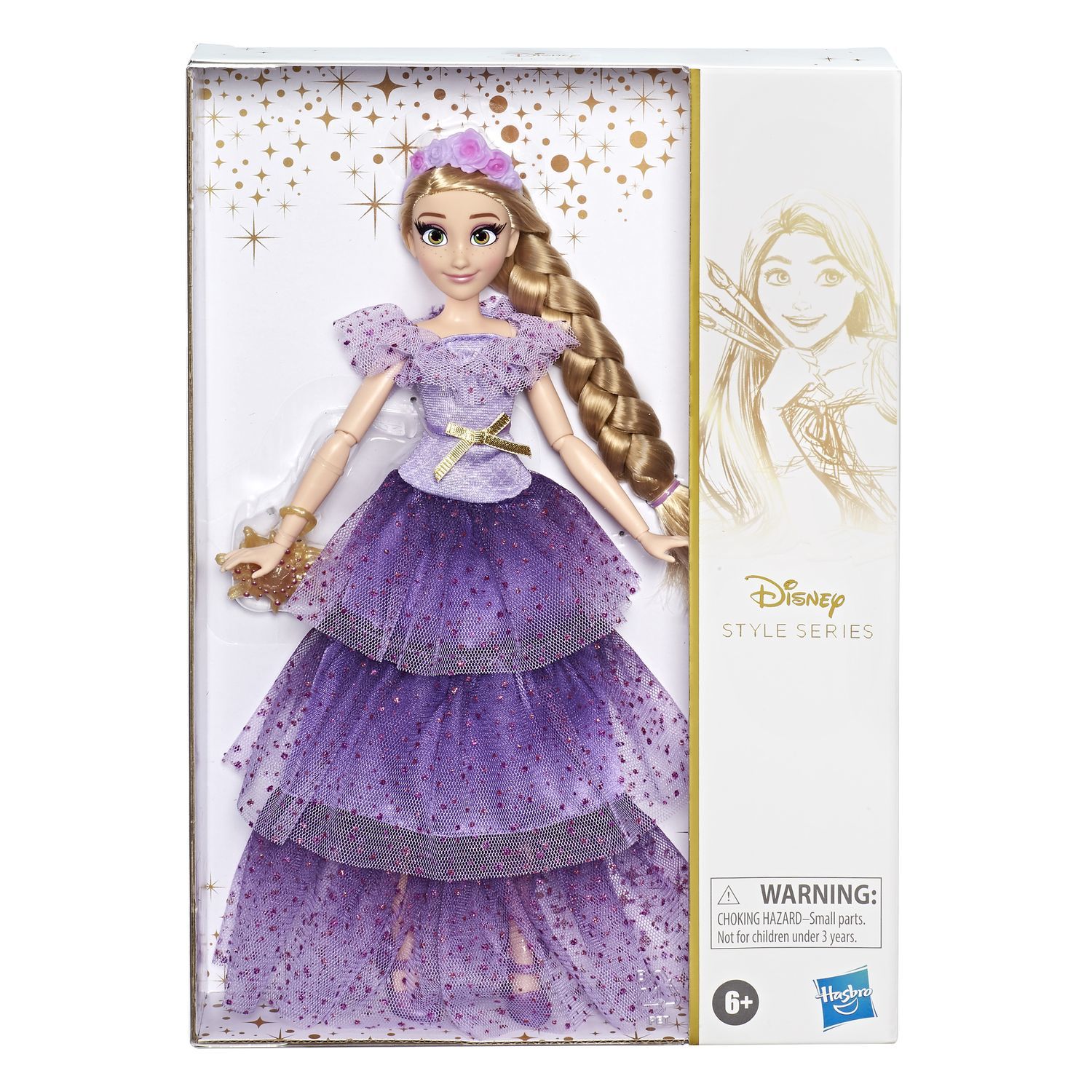 Кукла Disney Princess Hasbro Модная Рапунцель E90595X0 купить по цене 199 ₽  в интернет-магазине Детский мир