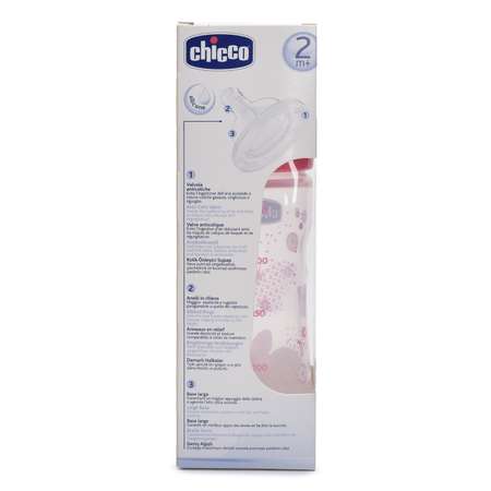 Бутылочка Chicco 250 мл Girl WB (70723100000)